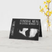 Een slaapgezicht in een halve schaduw kaart (Gele Bloem)