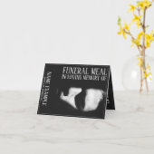 Een slaapgezicht in een halve schaduw kaart (Gele Bloem)