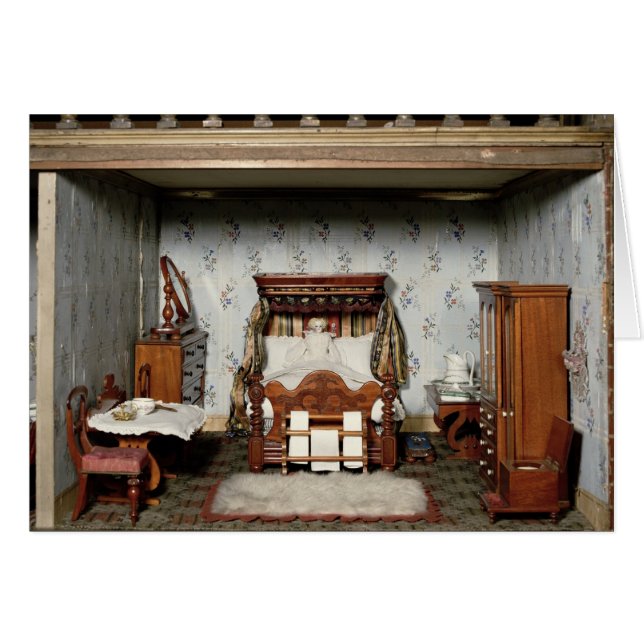 Een slaapkamer in 'Mrs Bryant's Pleasure', c.1860 (Voorkant Horizontaal)