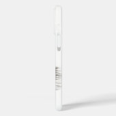 Een slaappgel, zwart en wit Case-Mate iPhone case (Achterkant / Links)
