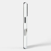 Een slaappgel, zwart en wit Case-Mate iPhone case (Achterkant / Rechts)