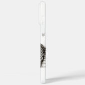 Een slaappgel, zwart en wit Case-Mate iPhone case (Achterkant / Links)