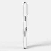 Een slaappgel, zwart en wit Case-Mate iPhone case (Achterkant / Rechts)