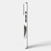 Een slaappgel, zwart en wit Case-Mate iPhone case (Achterkant / Links)