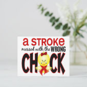 Een slag die met de verkeerde kuiken wordt overgeb briefkaart (Staand voorkant)