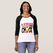 Een slag die met de verkeerde kuiken wordt overgeb t-shirt (Voorkant volledig)