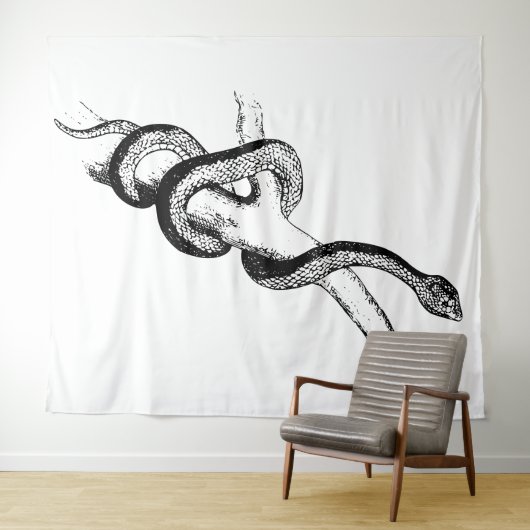 Een slang wandkleed (In Situ (horizontaal))