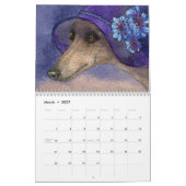 Een slanke Dog-jaaragenda Kalender (Mar 2027)
