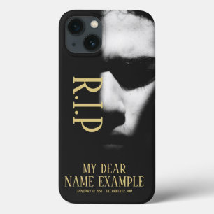 Een slapend gezicht in een halve schaduw Case-Mate iPhone case