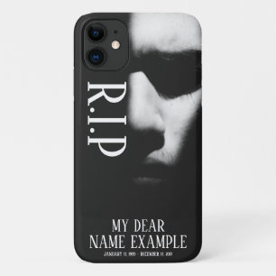 Een slapend gezicht in een halve schaduw Case-Mate iPhone case