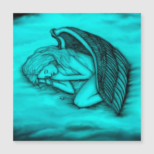 Een slapende engel (Voorkant)