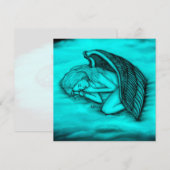 Een slapende engel (Voorkant / Achterkant)