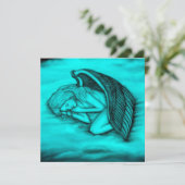 Een slapende engel (Staand voorkant)