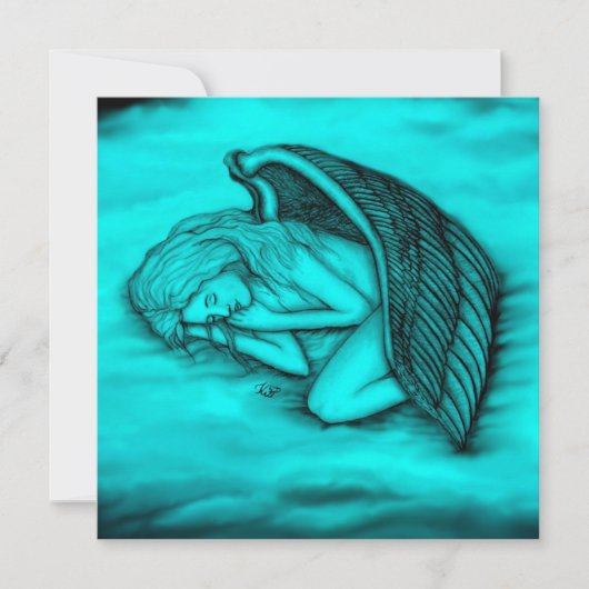 Een slapende engel (Voorkant)