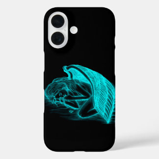 Een slapende engel iPhone 16 hoesje