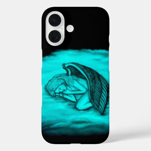 Een slapende engel Case-Mate iPhone case (Achterkant)