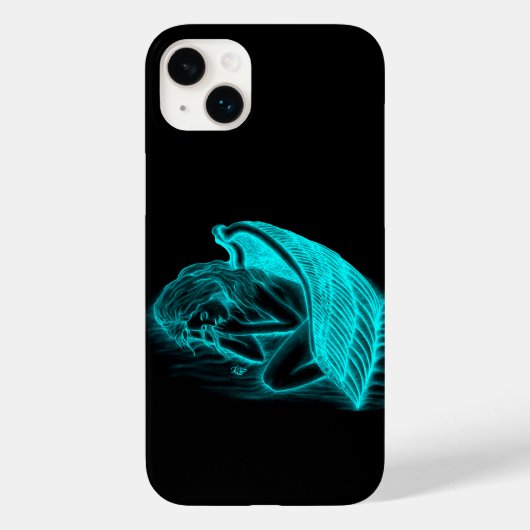 Een slapende engel Case-Mate iPhone case (Achterkant)