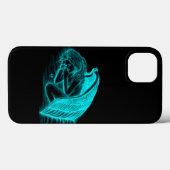 Een slapende engel Case-Mate iPhone case (Achterkant (horizontaal))
