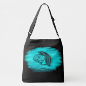 Een slapende engel crossbody tas (Achterkant)