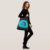 Een slapende engel crossbody tas (Op model)
