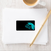 Een slapende engel etiket (Insitu)