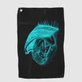 Een slapende engel golfhanddoek (Voorkant)