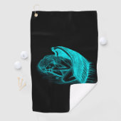 Een slapende engel golfhanddoek (Insitu)