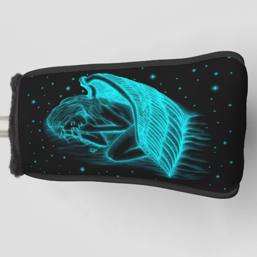 Een slapende engel golfheadcover (Voorkant)