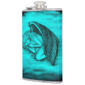 Een slapende engel heupfles (Links)