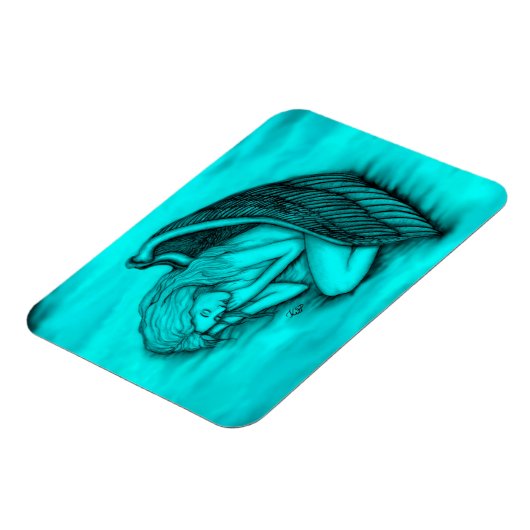 Een slapende engel magneet (Linkerzijde)