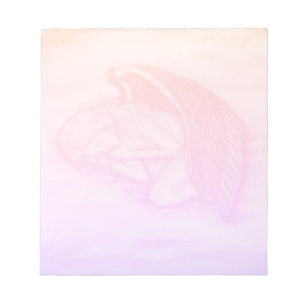 Een slapende engel notitieblok