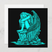 Een slapende engel op de Stone (Voorkant / Achterkant)