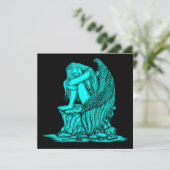 Een slapende engel op de Stone (Staand voorkant)