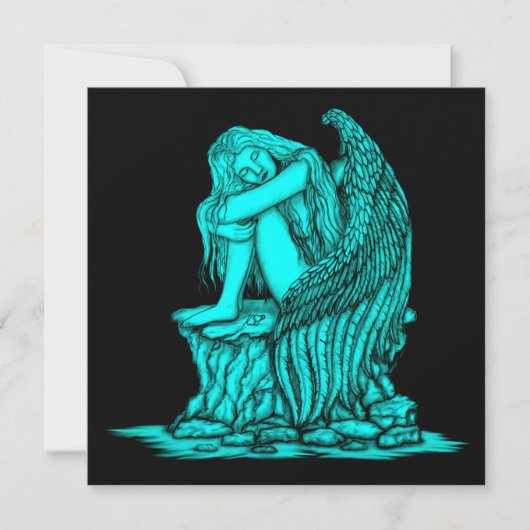 Een slapende engel op de Stone (Voorkant)