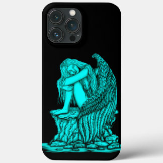 Een slapende engel op de Stone Case-Mate iPhone Case