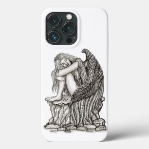 Een slapende engel op de Stone Case-Mate iPhone Case