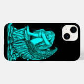 Een slapende engel op de Stone Case-Mate iPhone Case (Achterkant (horizontaal))
