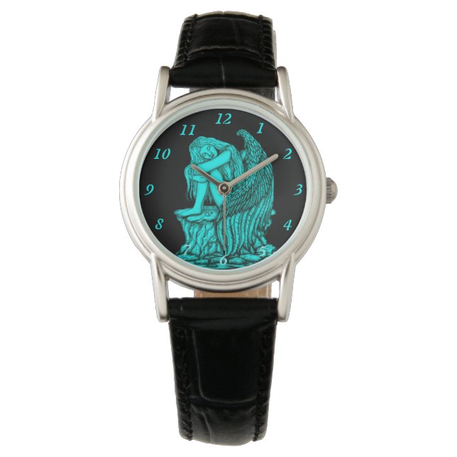 Een slapende engel op de Stone Horloge (Voorkant)