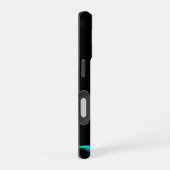 Een slapende engel op de Stone iPhone 16 Hoesje (Rechterkant)