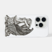Een slapende engel op de Stone iPhone Hoesje (Achterkant horizontaal)
