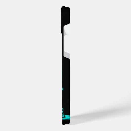 Een slapende engel op de Stone iPhone Hoesje (Linkerkant)