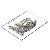 Een slapende engel op de Stone Notitieboek (Linkerzijde)