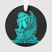 Een slapende engel op de Stone Ornament (voorkant)