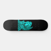 Een slapende engel op de Stone Persoonlijk Skateboard (Horizontaal)