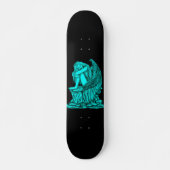 Een slapende engel op de Stone Persoonlijk Skateboard (Voorkant)