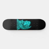 Een slapende engel op de Stone Persoonlijk Skateboard (Horizontaal)