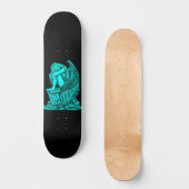 Een slapende engel op de Stone Persoonlijk Skateboard (Voorkant)