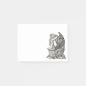 Een slapende engel op de Stone Post-it® Notes (Voorkant)