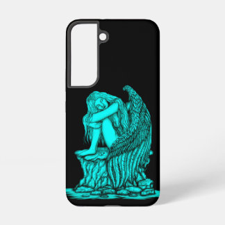 Een slapende engel op de Stone Samsung Galaxy Hoesje
