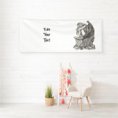 Een slapende engel op de Stone Spandoek (Insitu)